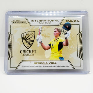 2024-25 Cricket Australia International Series Gold Georgia Voll 077/139 - ISG 26/36