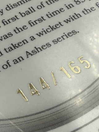 2025 Cricket Australia Traders The Ashes Moments Silver Mitchell Starc 144/165 - AMS 24/30