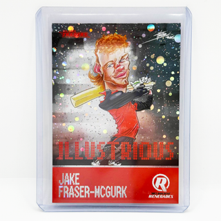 2025 Cricket Australia Traders Illustrious Jake Fraser-McGurk - Ill 04/09