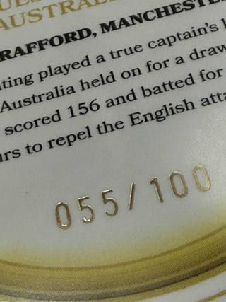 2025 Cricket Australia Traders The Ashes Moments Gold Ponting Makes 156 Rescues The Touring Australians 055/100 - AMG 13/30