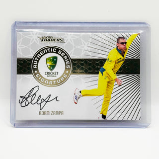 2025 Cricket Australia Traders Authentic Series White Signature Adam Zampa 113/148 - ASW 03/12