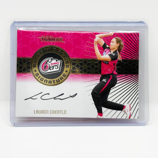 2025 Cricket Australia Traders Authentic Series Team Signature Lauren Cheatle 17/47 - AST 11/12