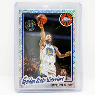 2025-26 Topps 45th Anniversary Stephen Curry Mojo Refractor #TC-SCU