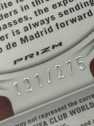 2025 Panini Prizm Club World Cup Koke Seismic Blue Prizm 121/275