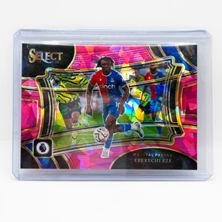 2023-24 Panini Select Field Level Eberechi Eze Pink Cracked Ice Prizm - No. 234