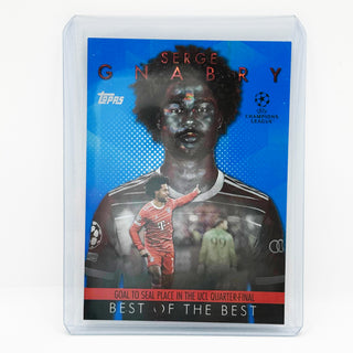 2024 Topps UEFA Serge Gnabry Best Of The Best 36/99