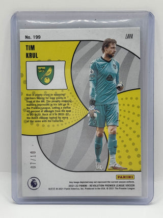 2021-22 Panini Revolution Lava Tim Krul 07/10