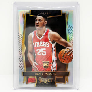 2016-17 Panini Select Ben SImmons Rookie Silver Prizm - No. 60