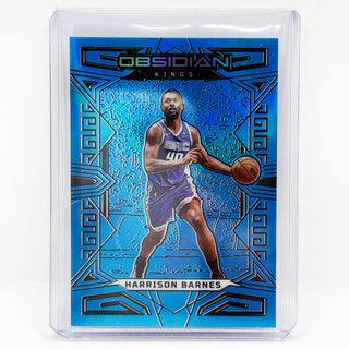 2022-23 Panini Obsidian Harrison Barnes Blue Flood Electric Etch 06/16