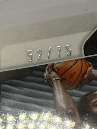 2021-22 Panini Prizm James Harden Fast Break Purple 52/75