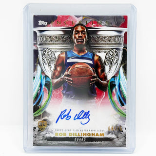 2024-25 Topps Inception Grail Chasing Signatures Rob Dillingham RC 08/75