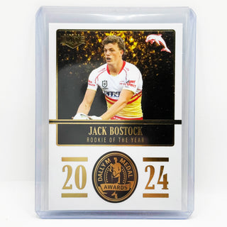 2025 NRL Elite 2024 Dally M Awards Jack Bostock - DM # 17/36