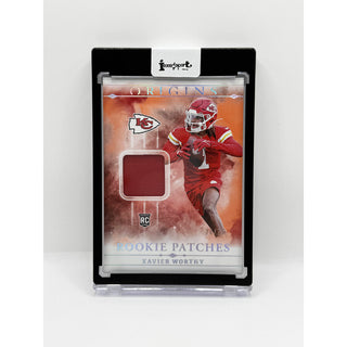 2024 Panini Origins Rookie Patches Xavier Worthy RC 24/75