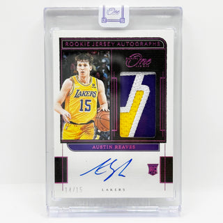 2021-22 Panini One And One Austin Reaves RPA Purple 14/15