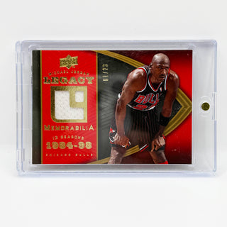 2008-09 Upper Deck Legacy Memorabilia Michael Jordan 01/23