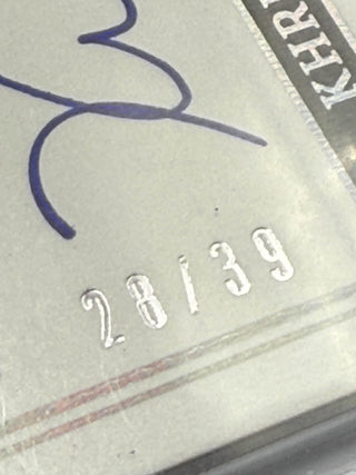 2021-22 Panini Impeccable Draft Pick Number 39 Khris Middleton 28/39