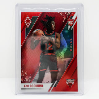 2021-22 Panini Chronicles Phoenix Ayo Dosunmu Rookie Red Prizm 148/149