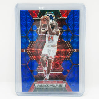 2022-23 Panini Mosaic Patrick Williams Blue Mosaic Prizm 014/199
