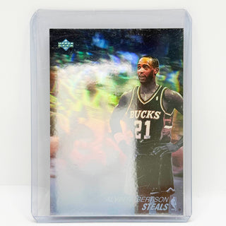 1991-92 Upper Deck Alvin Robertson Steals Hologram #AW2