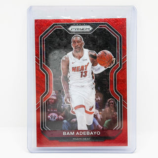 2020-21 Panini Prizm Bam Adebayo Red Wave Prizm - No. 138