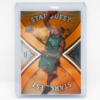 2008-09 Upper Deck Uncommon Kevin Garnett Starquest Orange #SQ-12