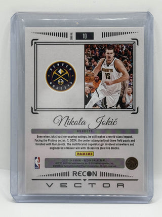 2023-24 Panini Recon Vector Nikola Jokic - No. 10