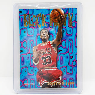 1995-96 NBA Hoops Block Party Scottie Pippen #3