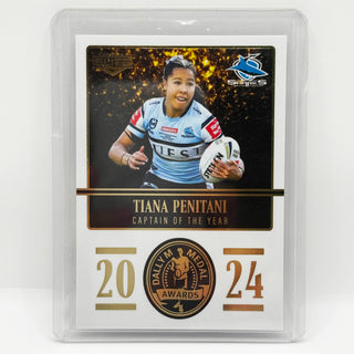 2025 NRL Elite 2024 Dally M Awards Tiana Penitani - DM # 33/36