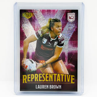 2025 NRL Elite Representative Lauren Brown QLD Maroons - REP #29/48