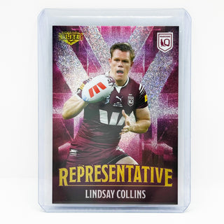 2025 NRL Elite Representative Lindsay Collins QLD Maroons - REP #26/48 (A)