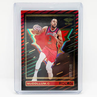2023-24 Panini Recon CJ McCollum Red Holo - No. 181