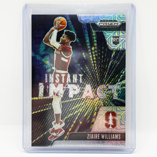 2021 Panini Prizm Draft Picks Instant Impact Ziaire Williams Mojo Prizm 24/25