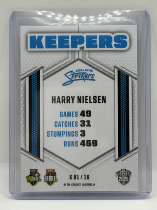 2025 Cricket Australia Traders Keepers Harry Nielsen - K 01/16