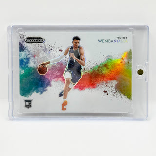 2023 Panini Prizm Draft Picks Victor Wembanyama Color Blast - No. 1