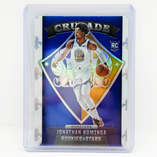 2021-22 Panini Chronicles Rookies & Stars Crusade Jonathan Kuminga Blue RC 80/99