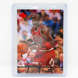 1998 Upper Deck MJx Michael Jordan Timeline 1st Half - No. 27