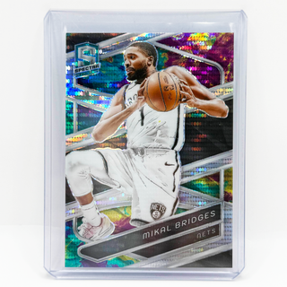 2023-24 Panini Spectra Mikal Bridges Celestial Prizm 051/125