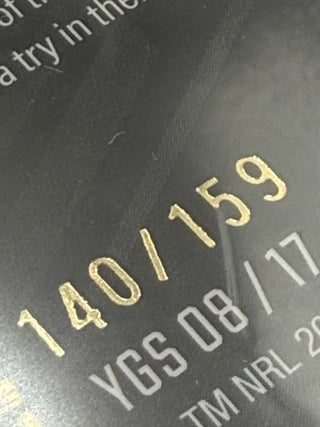 2025 NRL Elite Young Guns Signature Black Jack Howarth + Redemption Card 140/159 #YGS 08/17