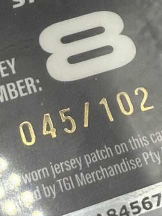 2025 NRL Elite Spotlight Patch Stefano Utoikamanu + Redemption Card 045/102 # S 04/08