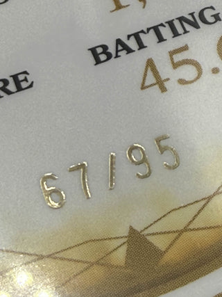 2025 Cricket Australia Traders The Ashes Players Gold Matthew Hayden Case Card 67/95