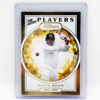 2025 Cricket Australia Traders The Ashes Players Gold David Boon Case Card 74/95