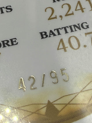 2025 Cricket Australia Traders The Ashes Players Gold Michael Clarke Case Card 42/95