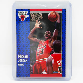 1991 Fleer Michael Jordan Base Blue - No. 29