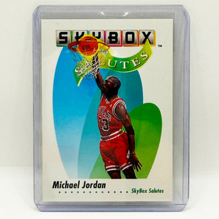1991-92 SkyBox Salutes Michael Jordan - No. 572