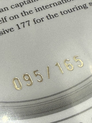 2025 CA Traders The Ashes Moments Silver Steve Waugh 095/165 #AMS 03/30