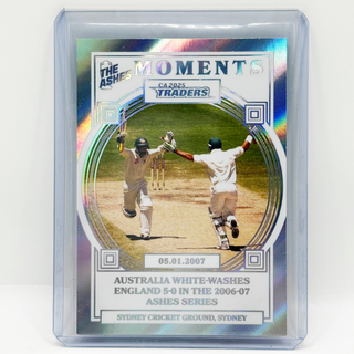 2025 CA Traders The Ashes Moments Silver Australia White-Washes England 5-0 In The 2006-07 Ashes Series 122/165 #AMS 16/30