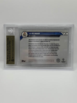 2024-25 Topps NOW Jude Bellingham Green 10/99 BGS Pristine 10