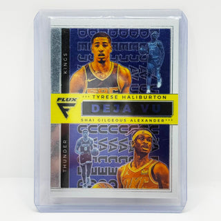 2020-21 Panini Flux Deja Vu Tyrese Haliburton/Shai Gilgeous-Alexander - No. 7