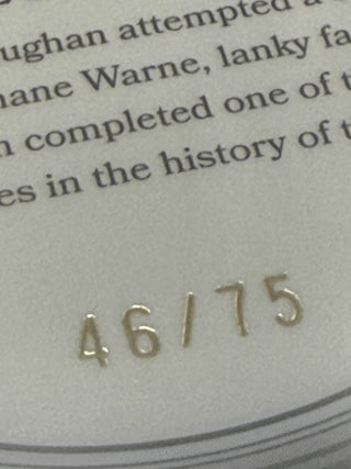 2025 CA Traders The Ashes Moments Platinum McGrath Completes Outrageous Catch On The Boundary 46/75 #AMP 10/30