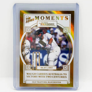2025 CA Traders The Ashes Moments Gold Steve Waugh Carries Australia To Victory With Two Centuries 065/100 #AMG 06/30